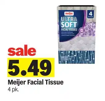 Meijer Meijer Facial Tissue offer