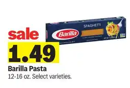 Meijer Barilla Pasta offer