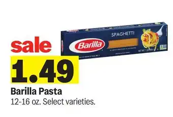 Meijer Barilla Pasta offer