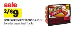 Meijer Ball Park Beef Franks offer