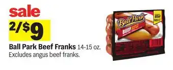 Meijer Ball Park Beef Franks offer