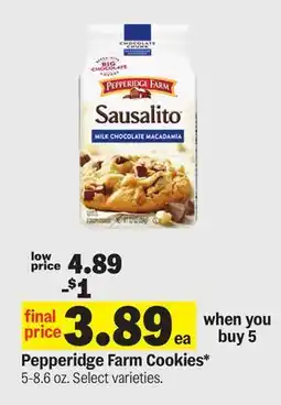 Meijer Pepperidge Farm Cookies offer