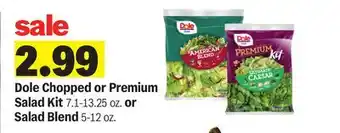 Meijer Dole Chopped or Premium Salad Kit 7.1-13.25 oz. or Salad Blend 5-12 oz offer