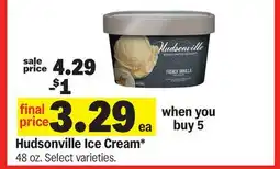 Meijer Hudsonville Ice Cream offer