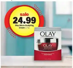 Meijer Olay Micro-Sculpting Cream offer