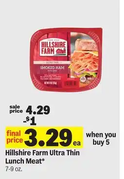 Meijer Hillshire Farm Ultra Thin Lunch Meat offer