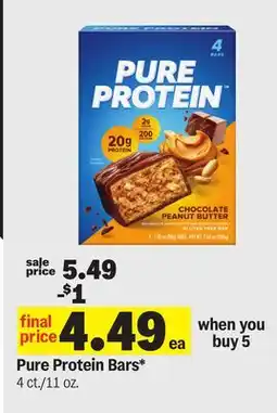 Meijer Pure Protein Bars offer
