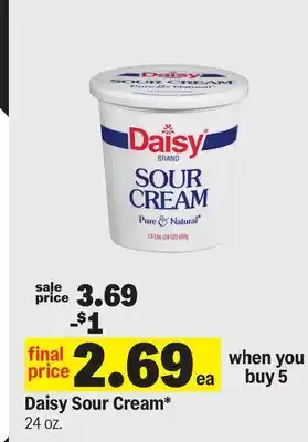 Meijer Daisy Sour Cream offer