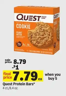 Meijer Quest Protein Bars offer