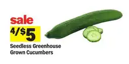 Meijer Seedless Greenhouse Grown Cucumbers offer