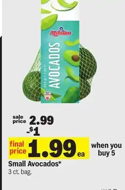 Meijer Small Avocados offer