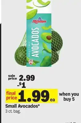 Meijer Small Avocados offer