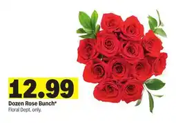 Meijer Dozen Rose Bunch offer
