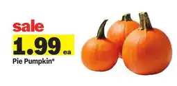 Meijer Pie Pumpkin offer