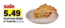 Meijer Fresh from Meijer 8 Fruit Pie offer