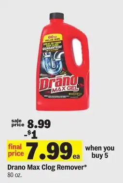 Meijer Drano Max Clog Remover offer