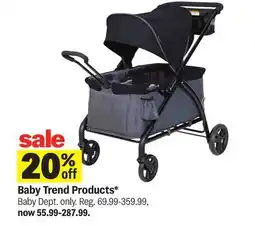 Meijer Baby Trend Products offer