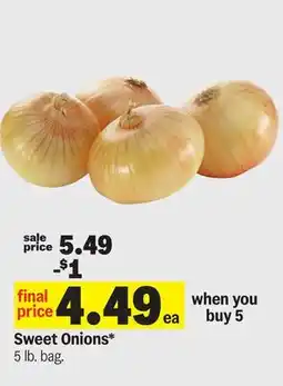 Meijer Sweet Onions offer