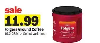 Meijer Folgers Ground Coffee offer