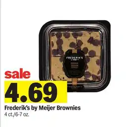 Meijer Frederik's by Meijer Brownies offer