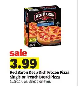 Meijer Red Baron Deep Dish Frozen Pizza offer