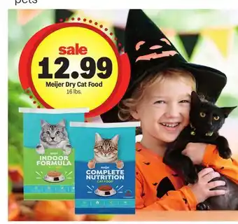 Meijer Meijer Dry Cat Food offer