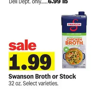 Meijer Swanson Broth or Stock offer