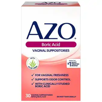 Walgreens Boric Acid Vaginal Suppositories offer