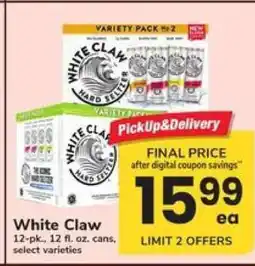 Safeway White Claw offer
