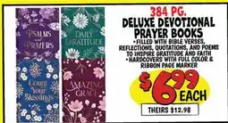 Ollie's DELUXE DEVOTIONAL PSALMS DAILY BOOKS and BIBLE VERSES, PRAYERS HARDCOVERS offer