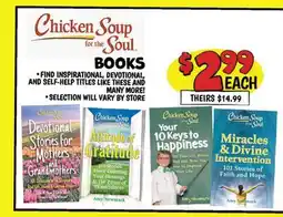 Ollie's Chicken Soup for the Soul BOOKS offer