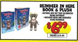 Ollie's REINDEER IN HERE BOOK & PLUSH offer