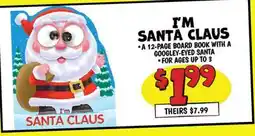 Ollie's I'M SANTA CLAUS offer