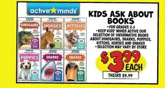 Ollie's KIDS ASK ABOUT BOOKS offer