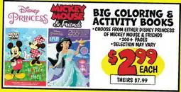 Ollie's BIG COLORING & ACTIVITY BOOKS offer
