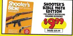 Ollie's SHOOTER'S BIBLE 116TH EDITION offer