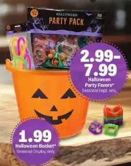 Meijer Halloween Party Favors offer