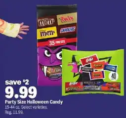 Meijer Party Size Halloween Candy offer