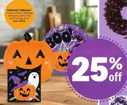 Meijer Halloween Tableware offer
