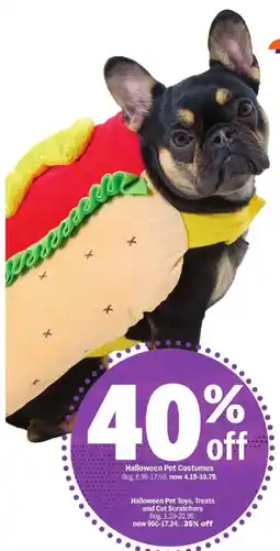 Meijer Halloween Pet Costumes offer