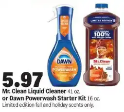 Meijer Mr. Clean Liquid Cleaner offer