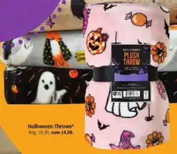 Meijer Halloween Throws offer