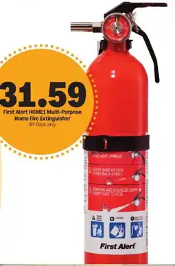 Meijer First alert home1 multi-purpose Home Fire Extinguisher offer