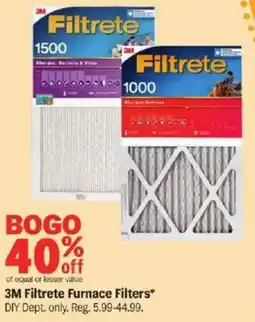 Meijer 3M Filtrete Furnace Filters offer