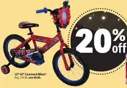 Meijer Licensed Bikes 12"-16" offer