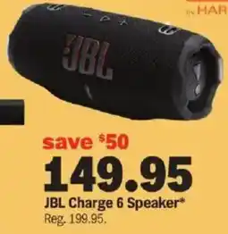 Meijer JBL Charge 6 Speaker offer
