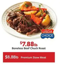 Fareway Boneless Beef Chuck Roast offer