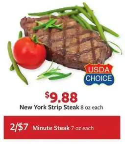 Fareway New York Strip Steak offer