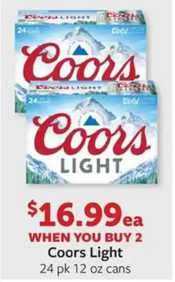 Fareway Coors Light offer