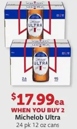 Fareway Michelob Ultra offer